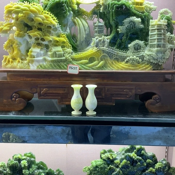 静***心石材家居摆件玉石摆件
