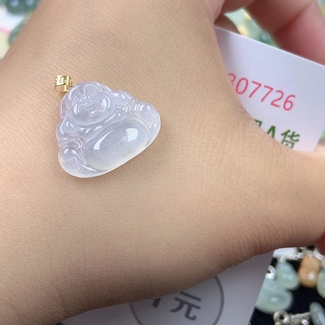 未镶嵌挂件翡翠天然