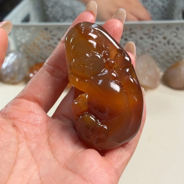 玛瑙/玉髓吊坠(不含链)未镶嵌