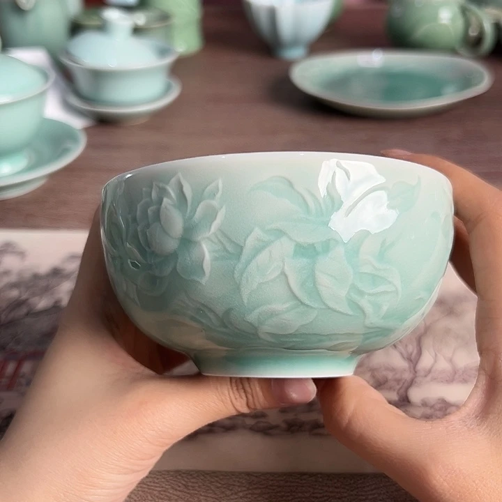 小米茶器龙泉青瓷