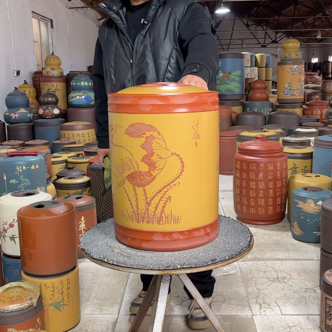 紫砂茶叶罐茶叶罐