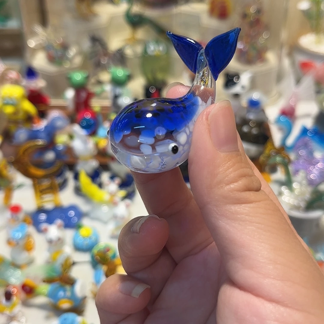 手工艺品琉璃琉璃鲸