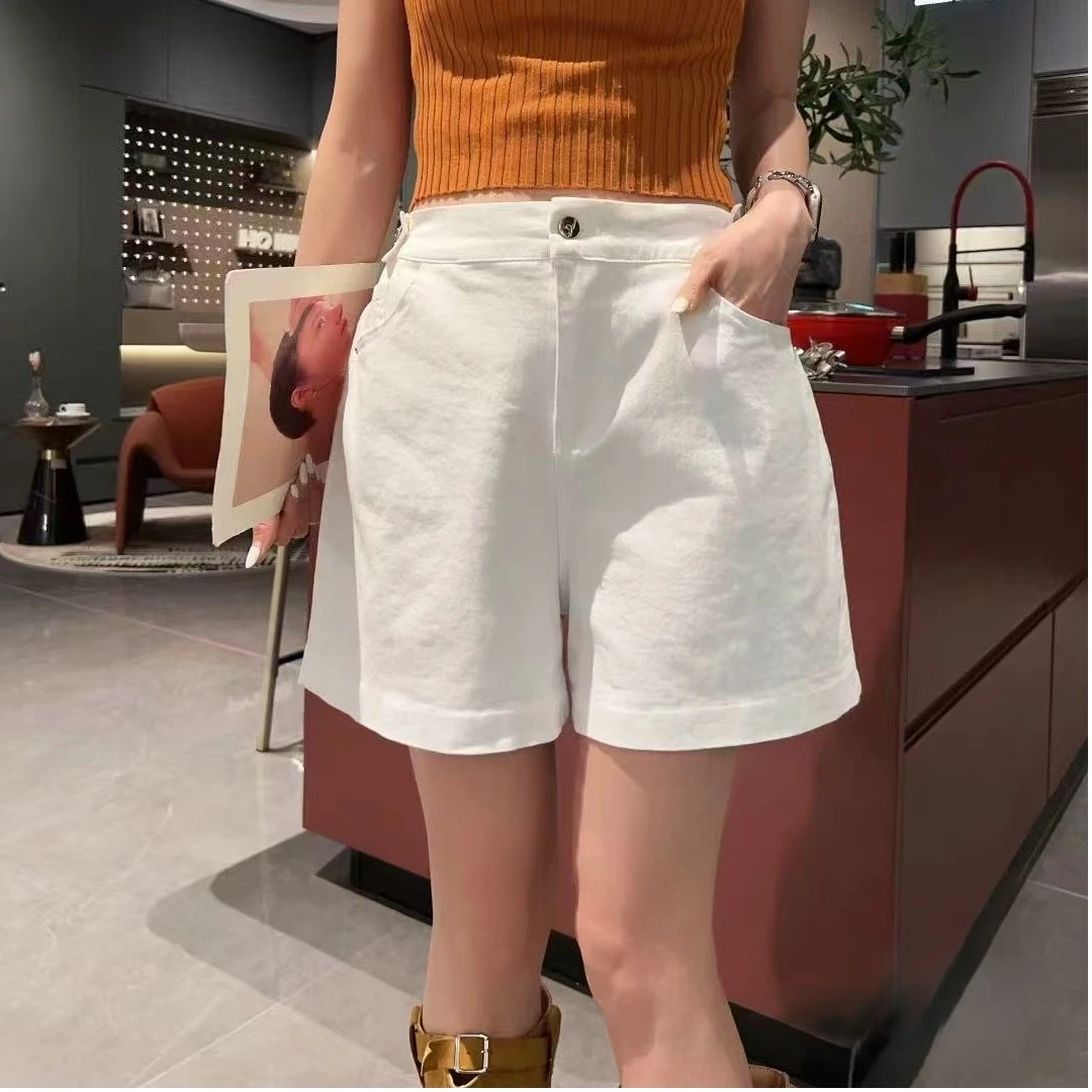 夏季短裤-甜 3939时尚潮流净版显瘦休闲百搭款胖MM大码女装新款