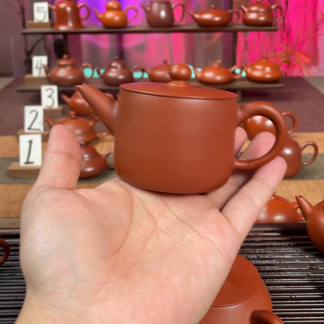 秋***雨紫砂茶壶精工超薄汉瓦150cc