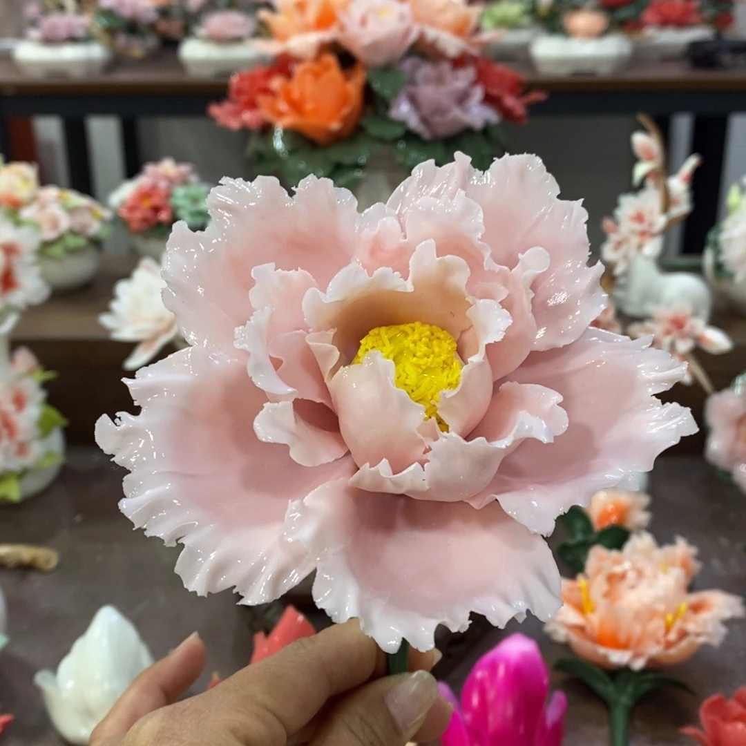 瓷片陶瓷工艺品摆件
