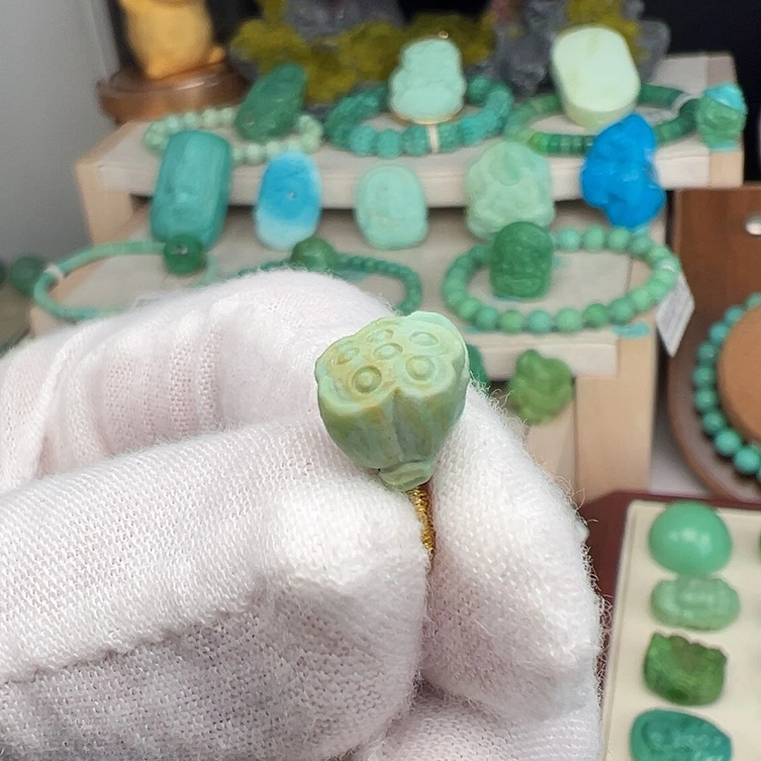 绿松石未镶嵌主播夏