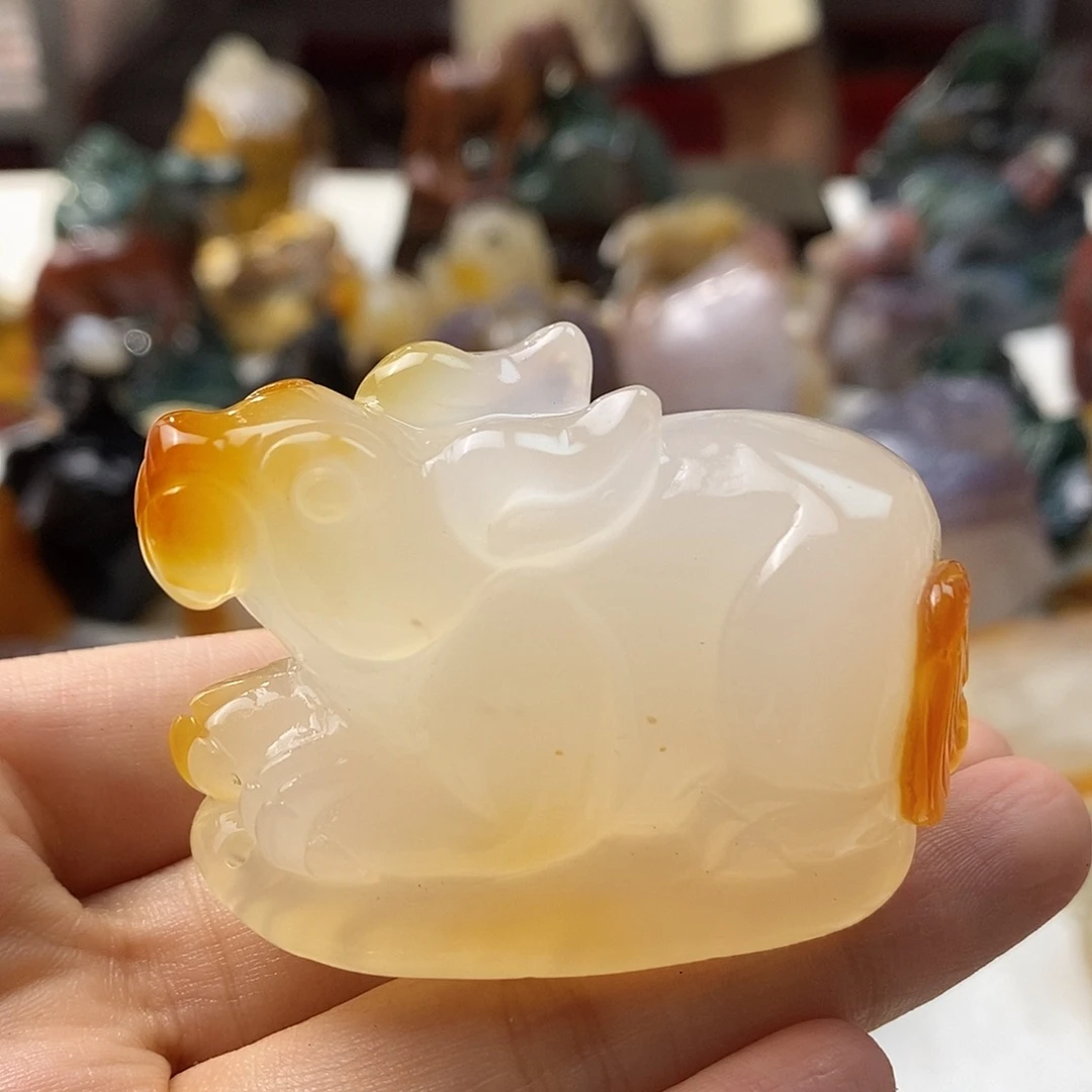 玛瑙/玉髓未镶嵌颈饰