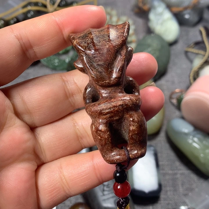 和田玉把件未镶嵌