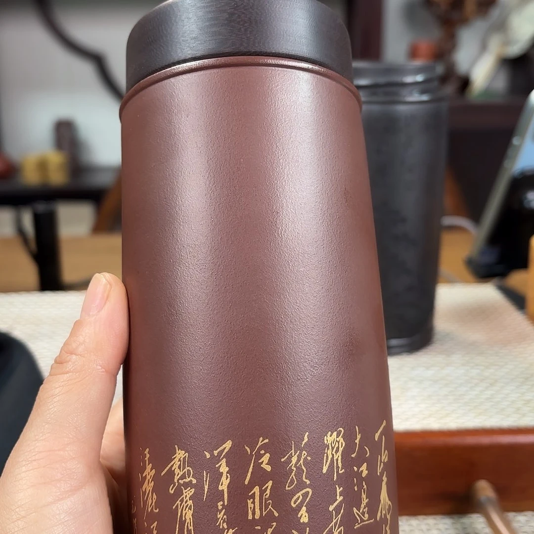 西***士紫砂茶杯宜兴紫砂杯