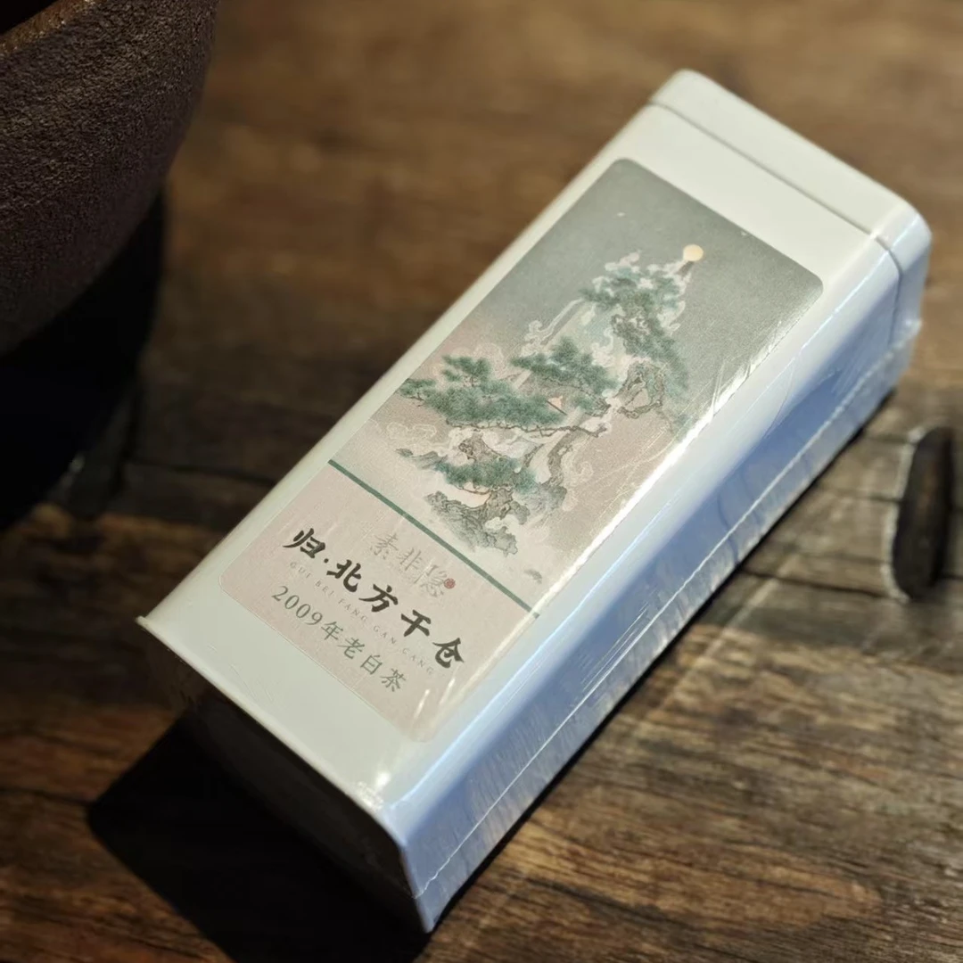 素非隐2014年北方干仓白牡丹50克