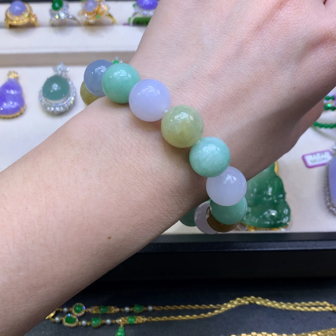 翡翠未镶嵌颈饰天然A货