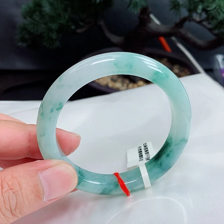 未镶嵌手镯翡翠53.8