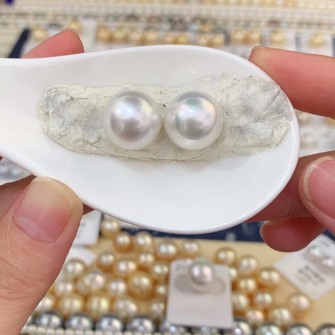 未镶嵌澳白13.5mm 海水珍珠