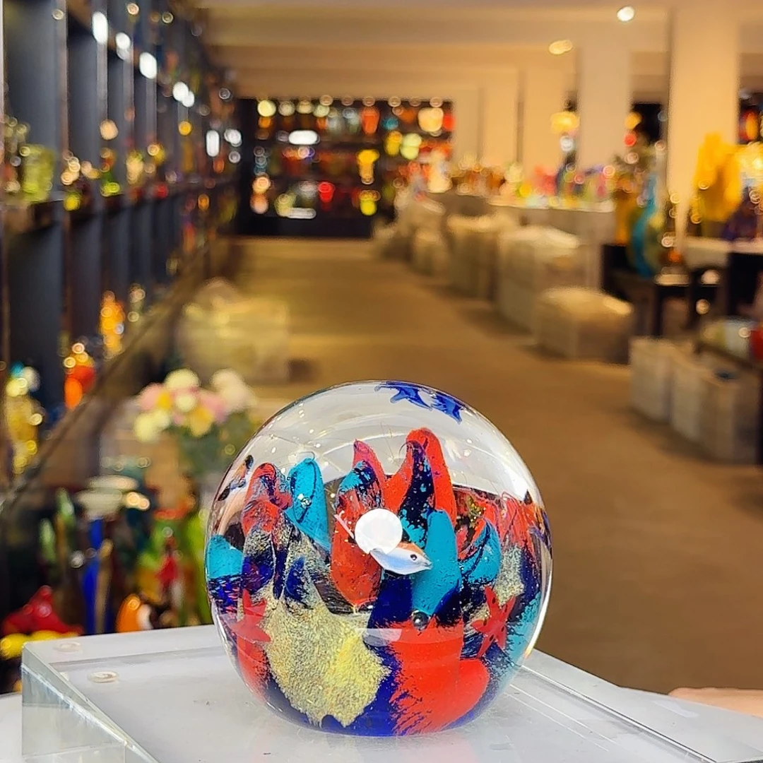 琉璃手工艺品琉璃花开的时候真的很好看