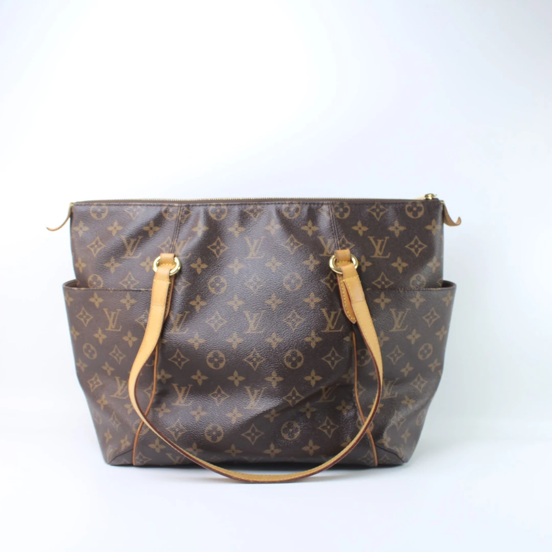 95新 LouisVuitton/路易威登 FL1181老花中号奶粉单肩腋下包