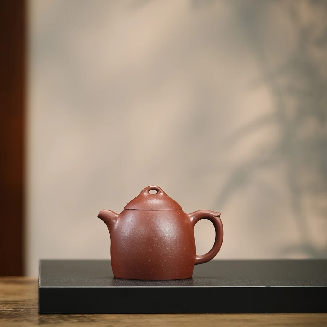 范家壶庄《秦权》五号底槽清200cc好礼系列手工紫砂壶