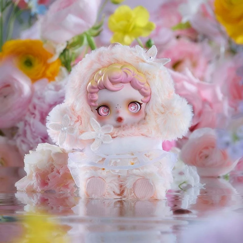 SKULLPANDA光织园搪胶毛绒盲盒搪胶二代包包挂件