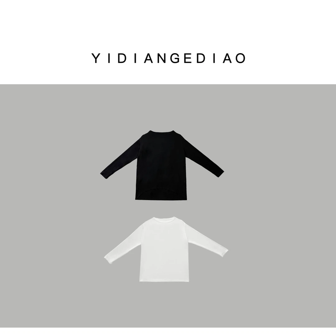 ＹＩＤＩＡＮＧＥＤＩＡＯ【秋季新款】瑜伽运动拼接立体龟背长袖T恤女