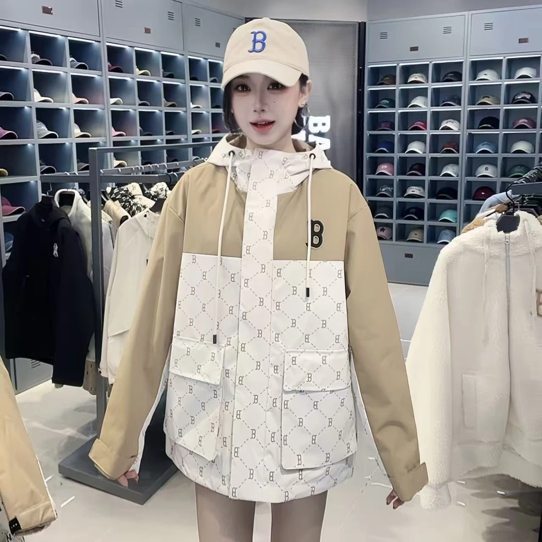 【棉服】NY联名款满印棉服男女同款时尚休闲百搭小外套 208