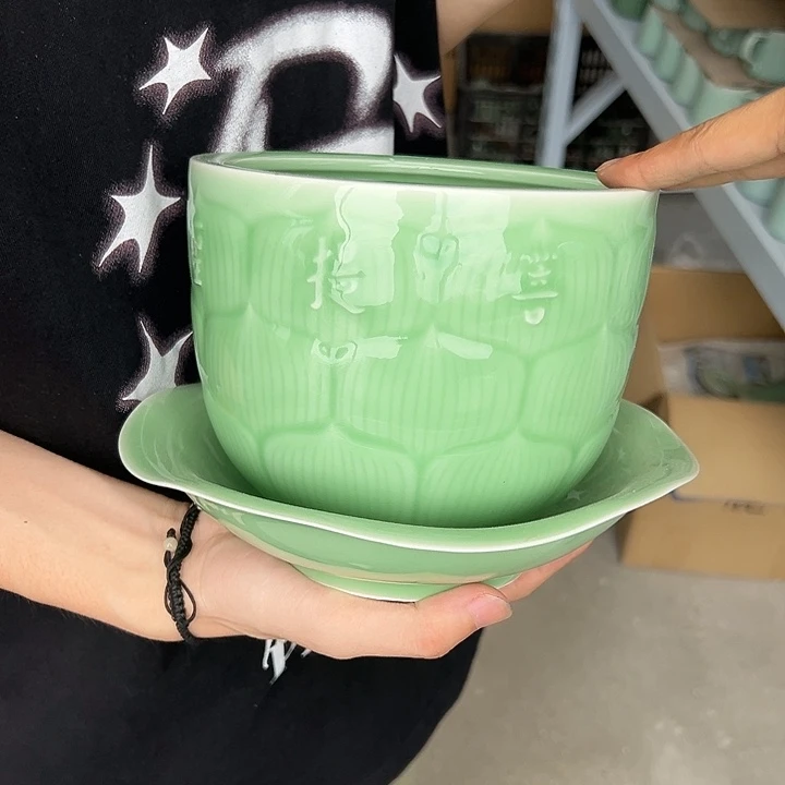 小米茶器龙泉青瓷