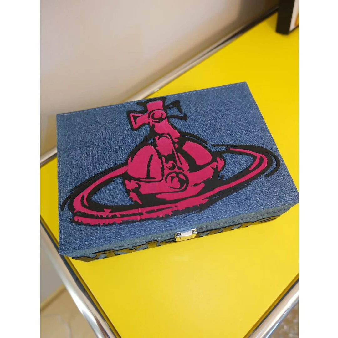 首饰盒/箱 小众设计百搭大号首饰盒46402