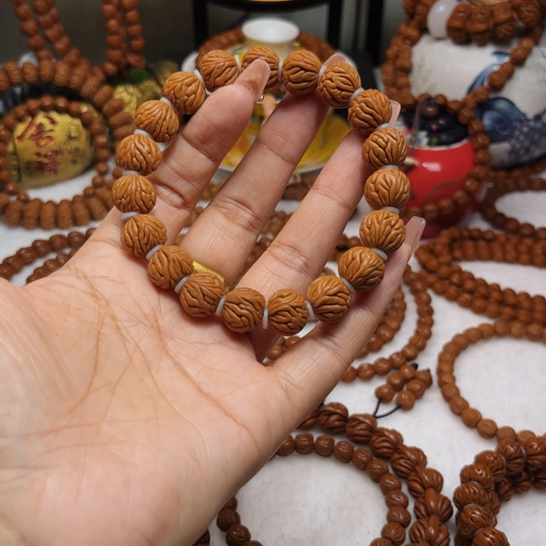 吊坠桃核13精品柳叶单圈