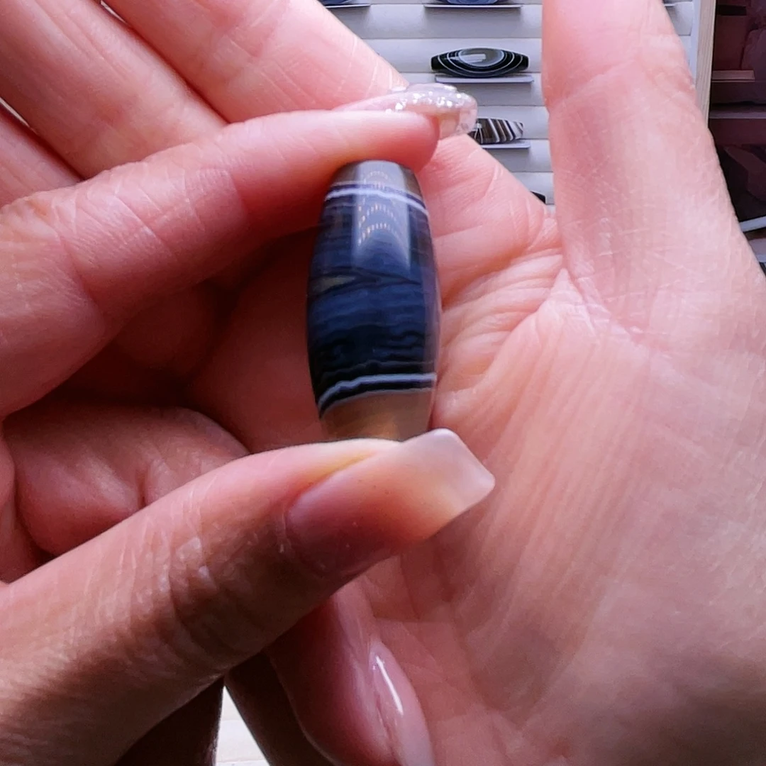 蒙***马玛瑙/玉髓未镶嵌颈饰