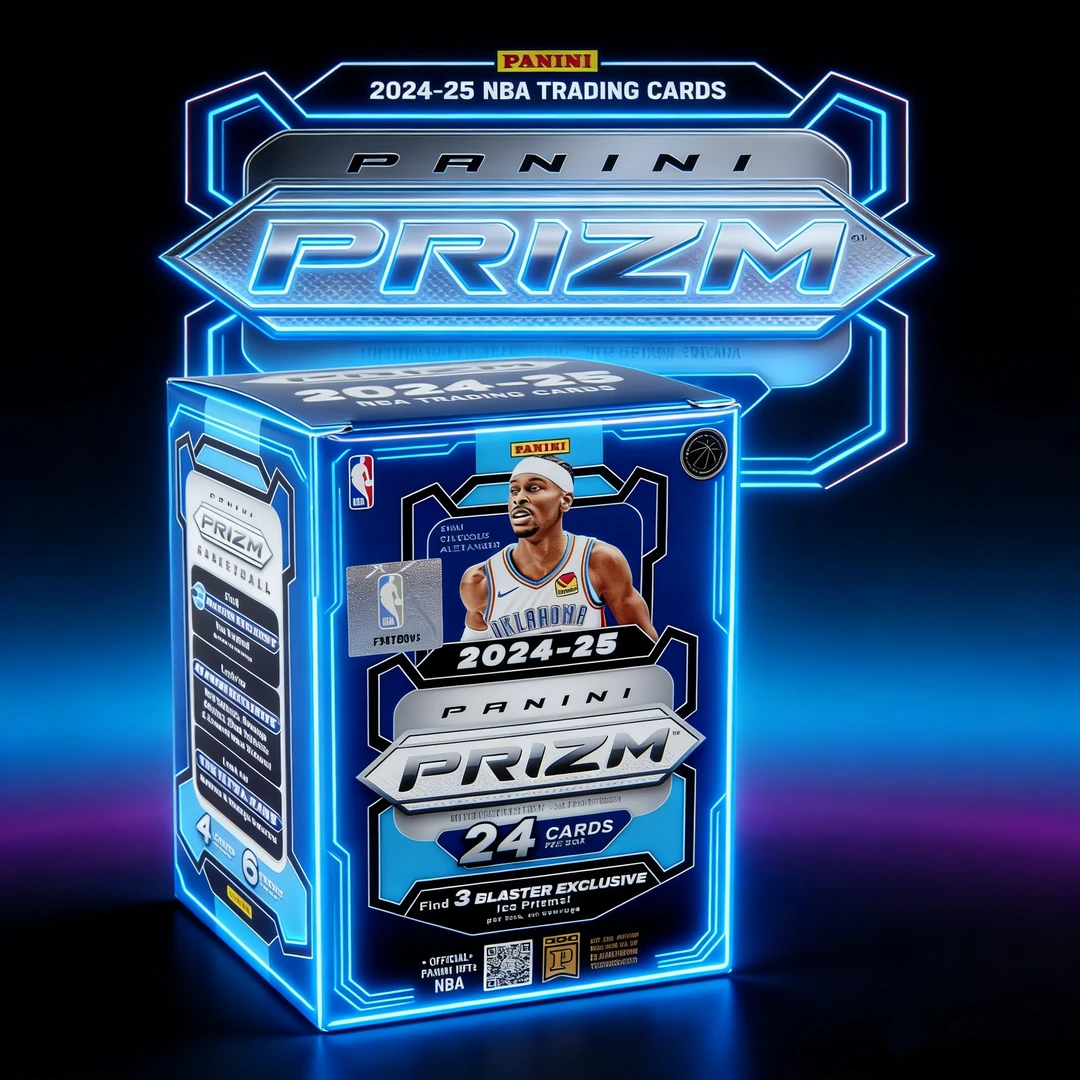 【拆盒】24-25 PRIZM 手雷 帕尼尼 球星卡 盲盒