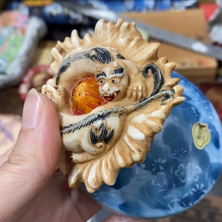 瓷片哈中古工艺品树脂