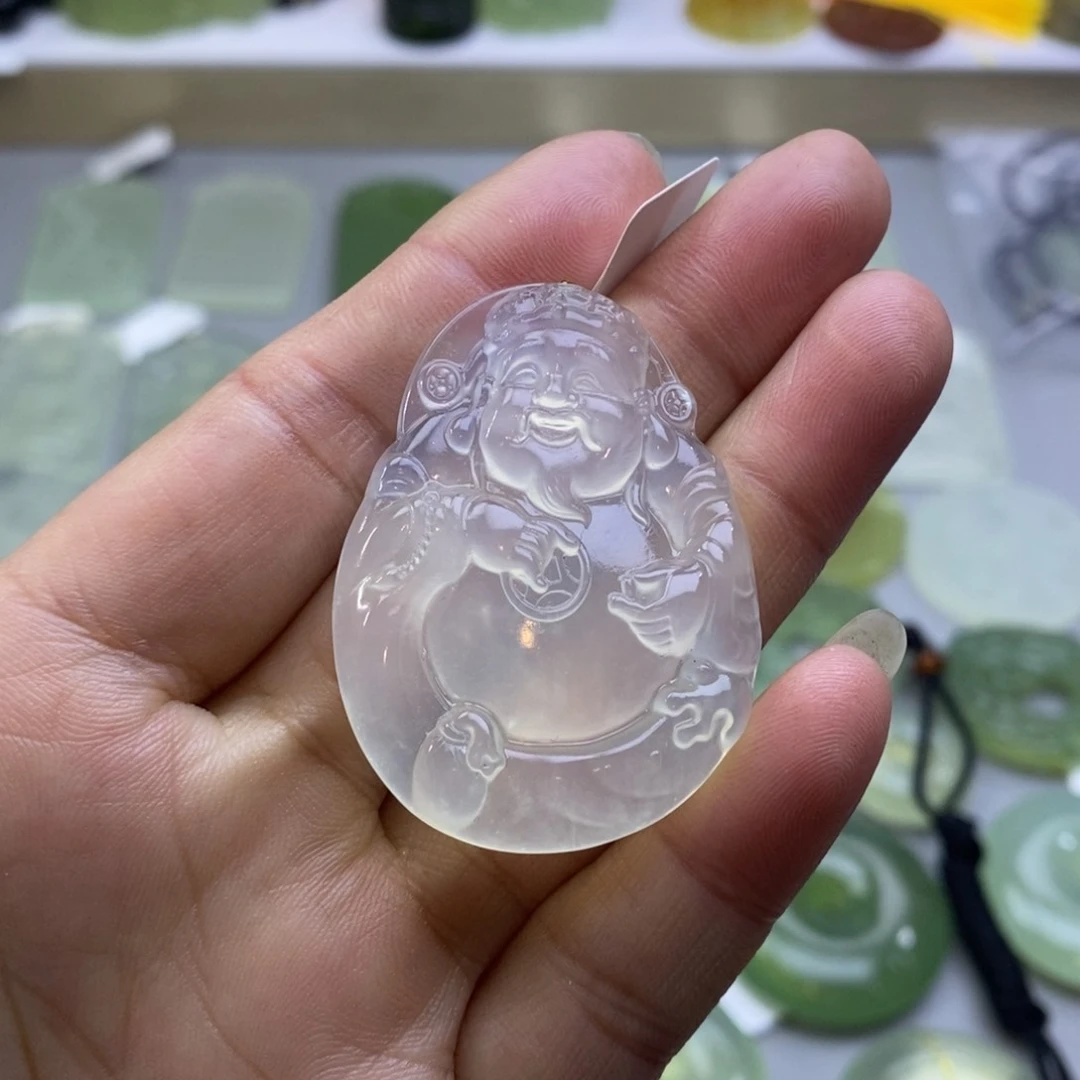 蛇纹石玉颈饰未镶嵌缘**伱颈饰