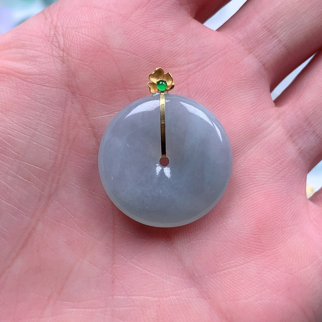 抖***员翡翠未镶嵌颈饰翡翠88