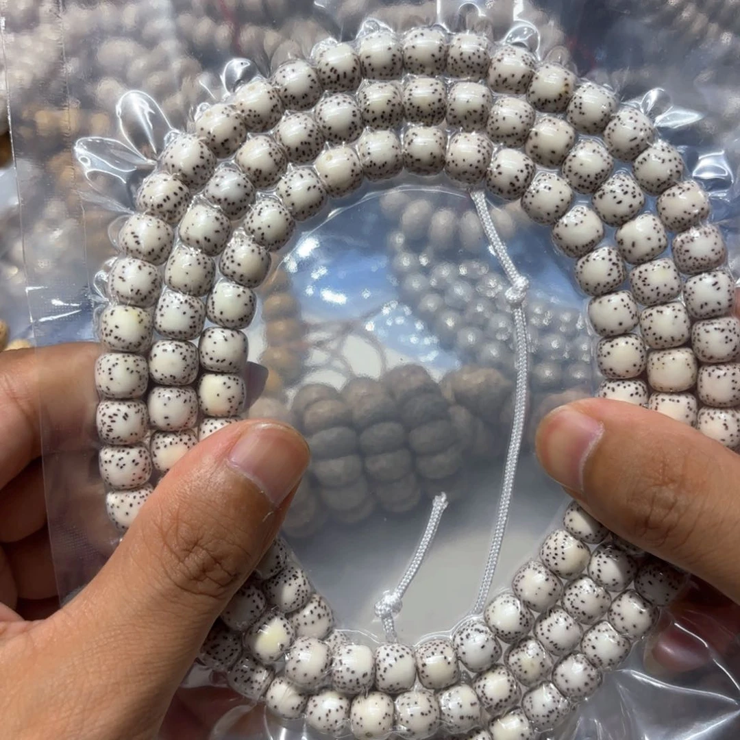 星月菩提手串星月原生态9*8河豚