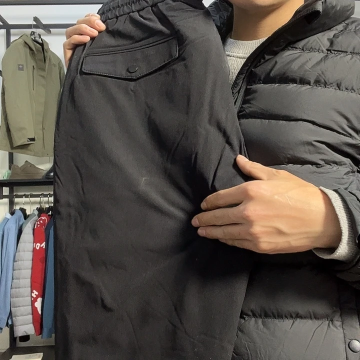 羽裤男士鸭175码男士