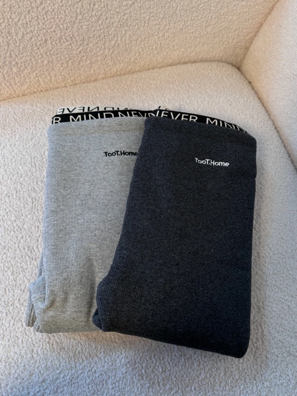 20104杨老板精选螺纹字母腰弹力羊羔绒打底裤加绒加厚