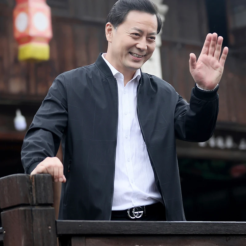 BOSS男士年轻人男装商务行政夹克上衣春秋休闲高质量男polo短袖