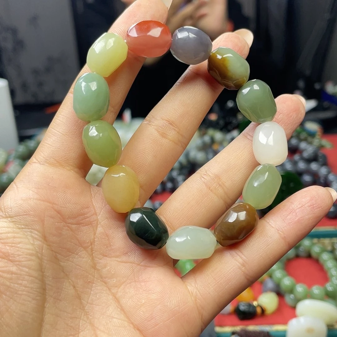 和田玉手链未镶嵌