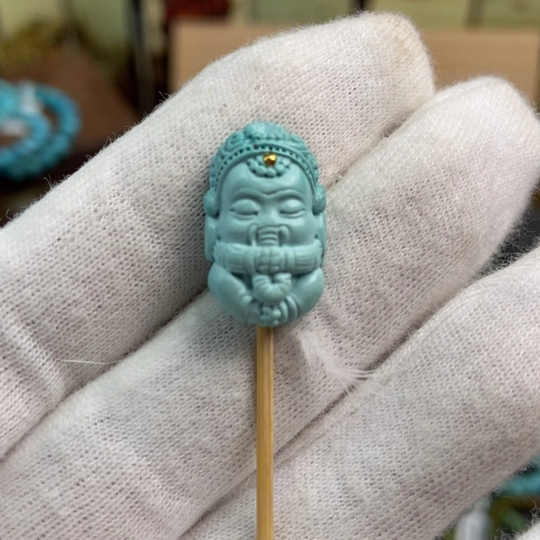 绿松石雕刻未镶嵌