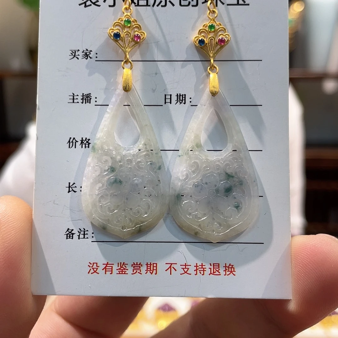 锦纶非金属耳坠耳饰