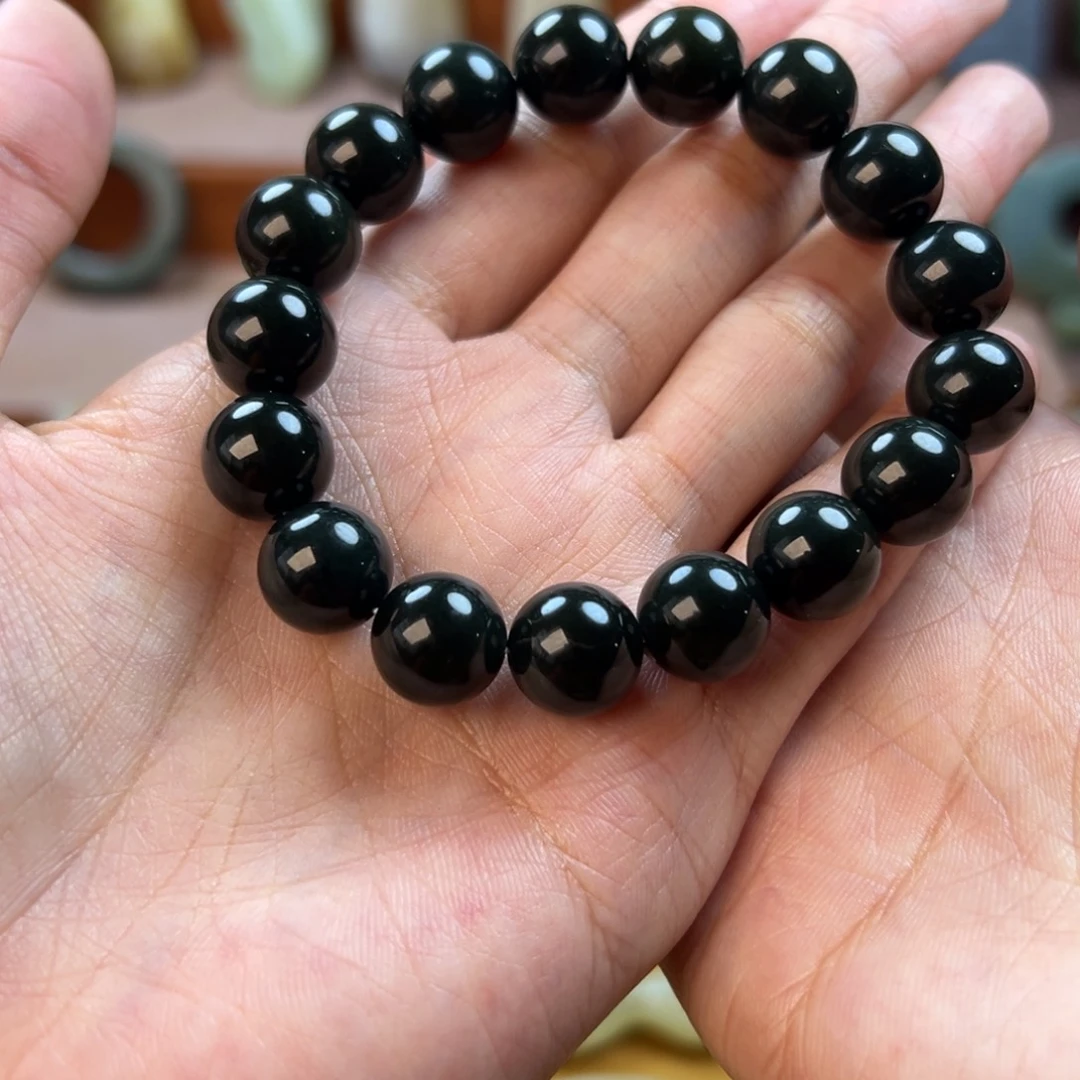 和田玉手链未镶嵌