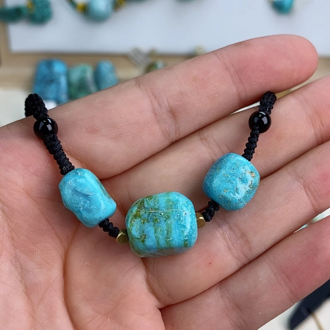 未镶嵌绿松石珠宝奇石