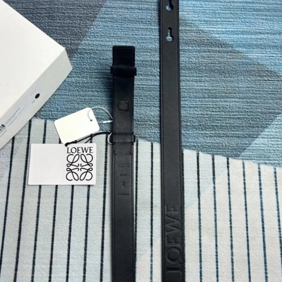 未使用 LOEWE/罗意威 罗意威黑色腰带