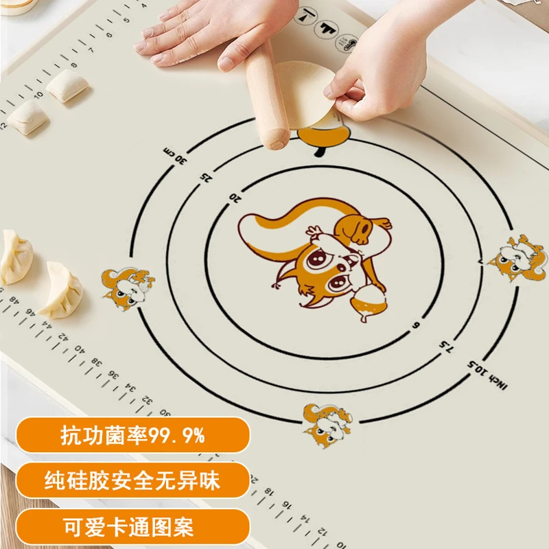 菲艾妮【拍一发13】硅胶垫和面垫大号揉面垫食品级硅胶面板擀面垫子