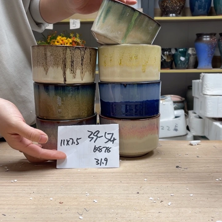 紫砂花盆多肉花盆微瑕54