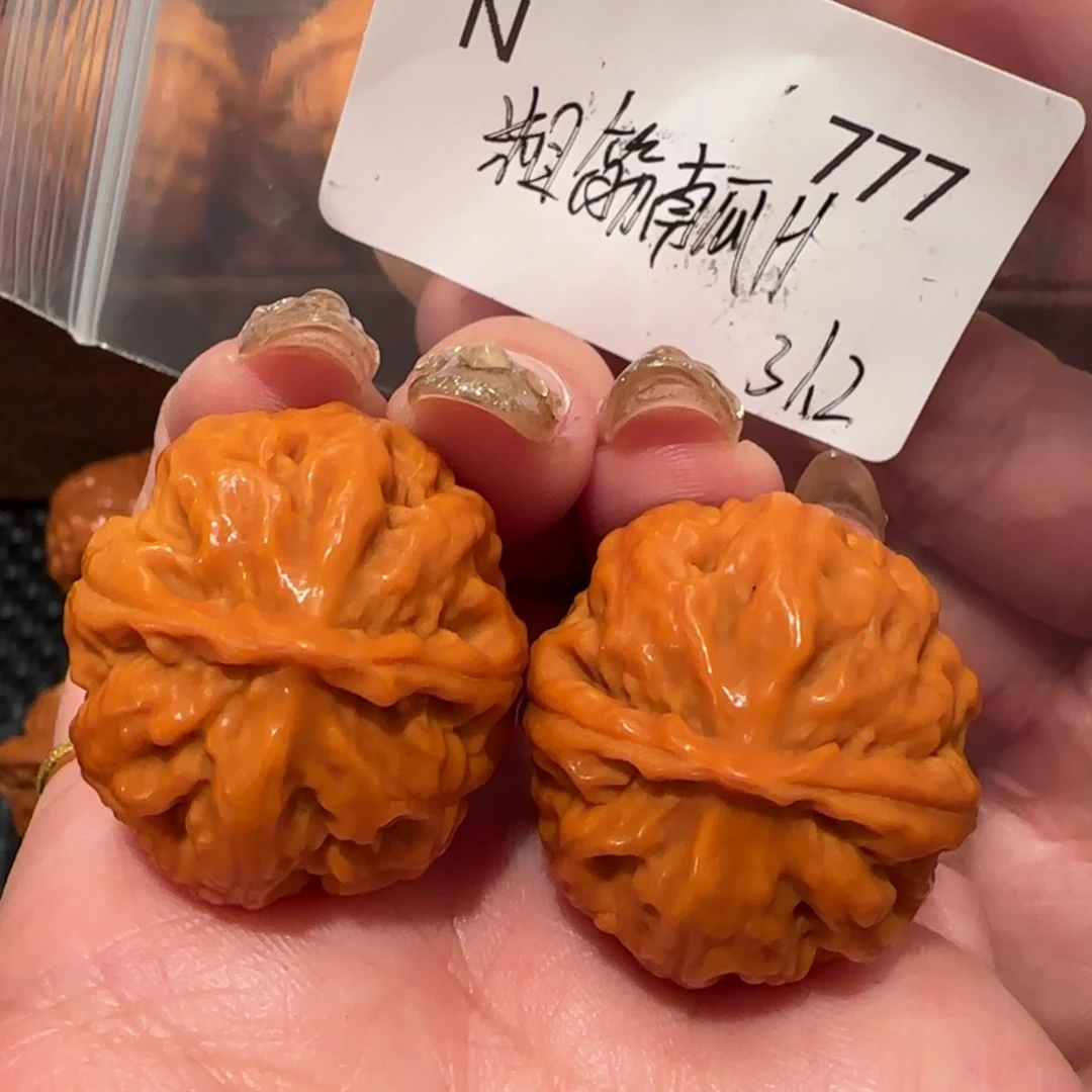 桃核吊坠粗筋南瓜手捻31精品