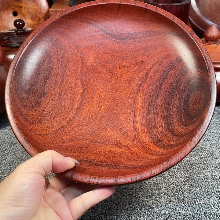 木爱****琦缅甸花梨果盘