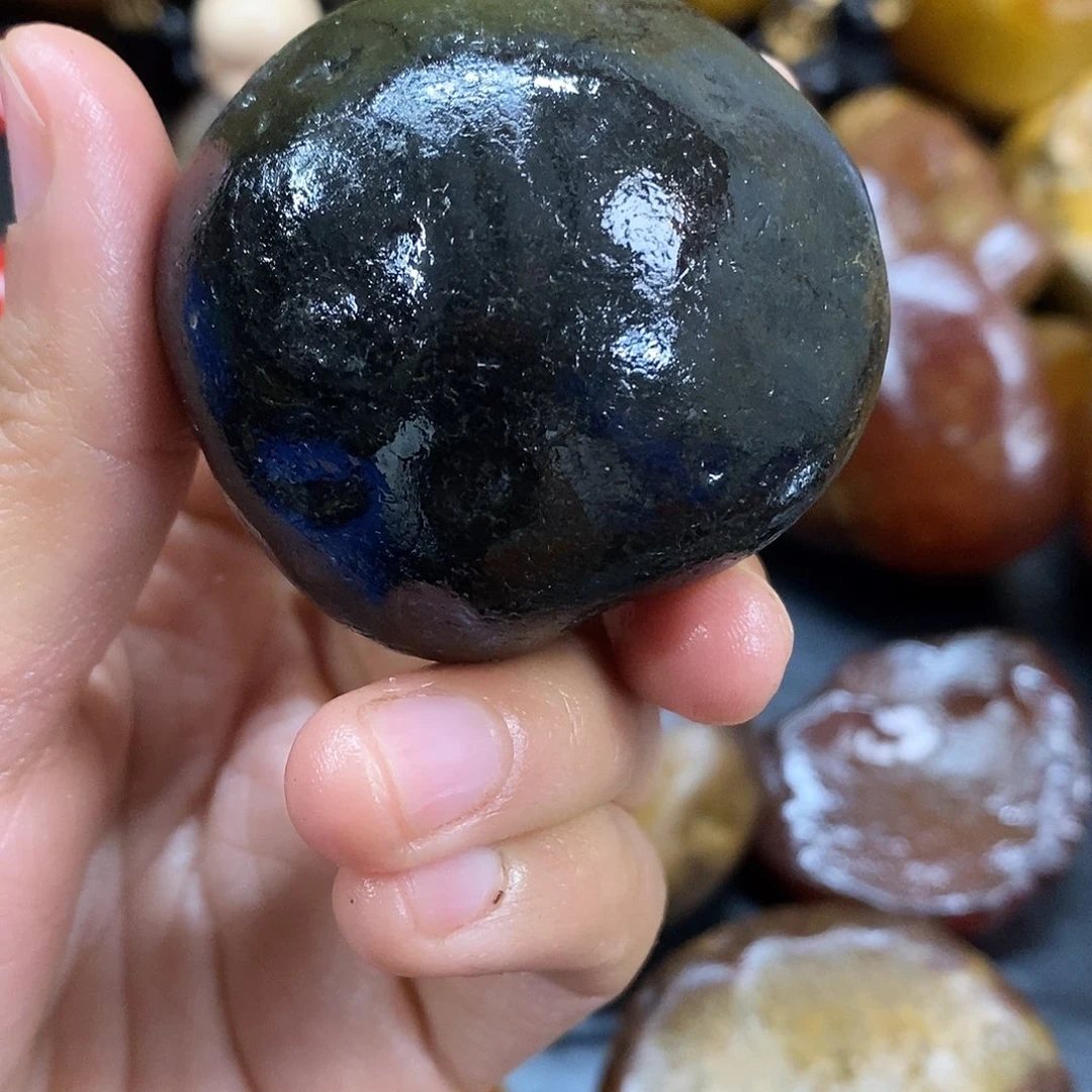 玛瑙/玉髓未镶嵌手把件