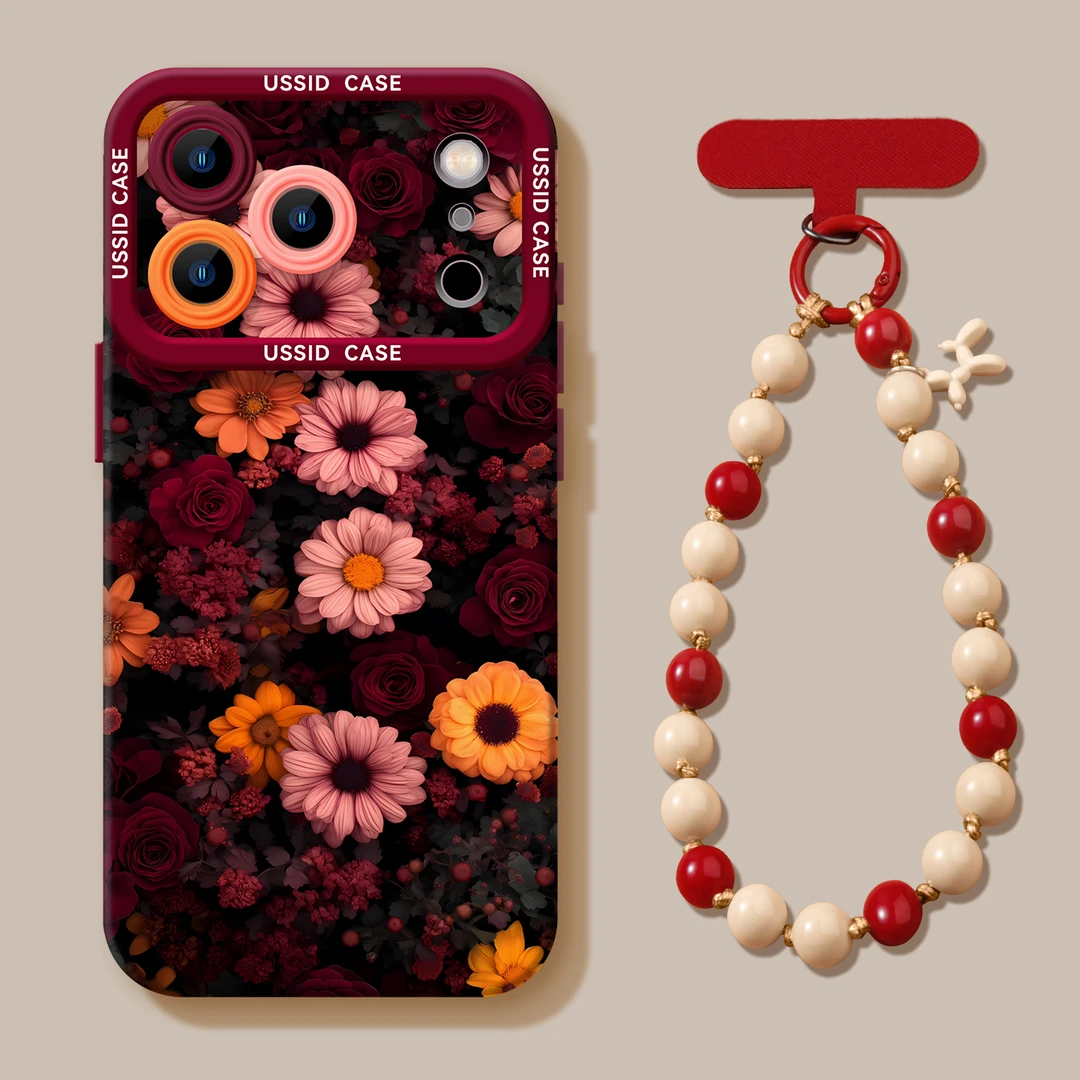 小雏菊适用苹果17promax手机iphone15高级感17air防摔14壳