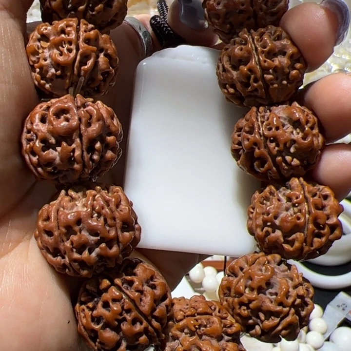 核桃手串/手链玉华牌子