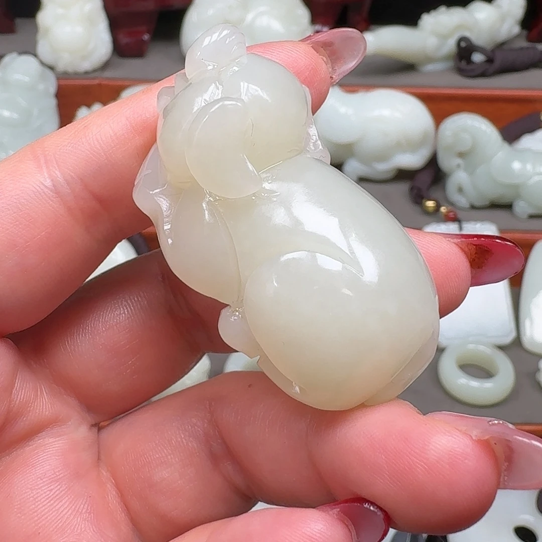 江***光和田玉未镶嵌挂件