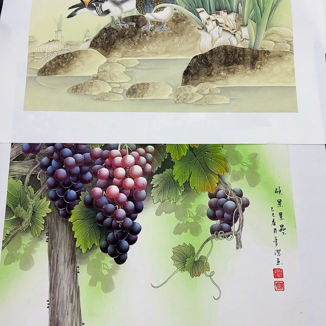 赵***啊国画纯手绘作品欣赏